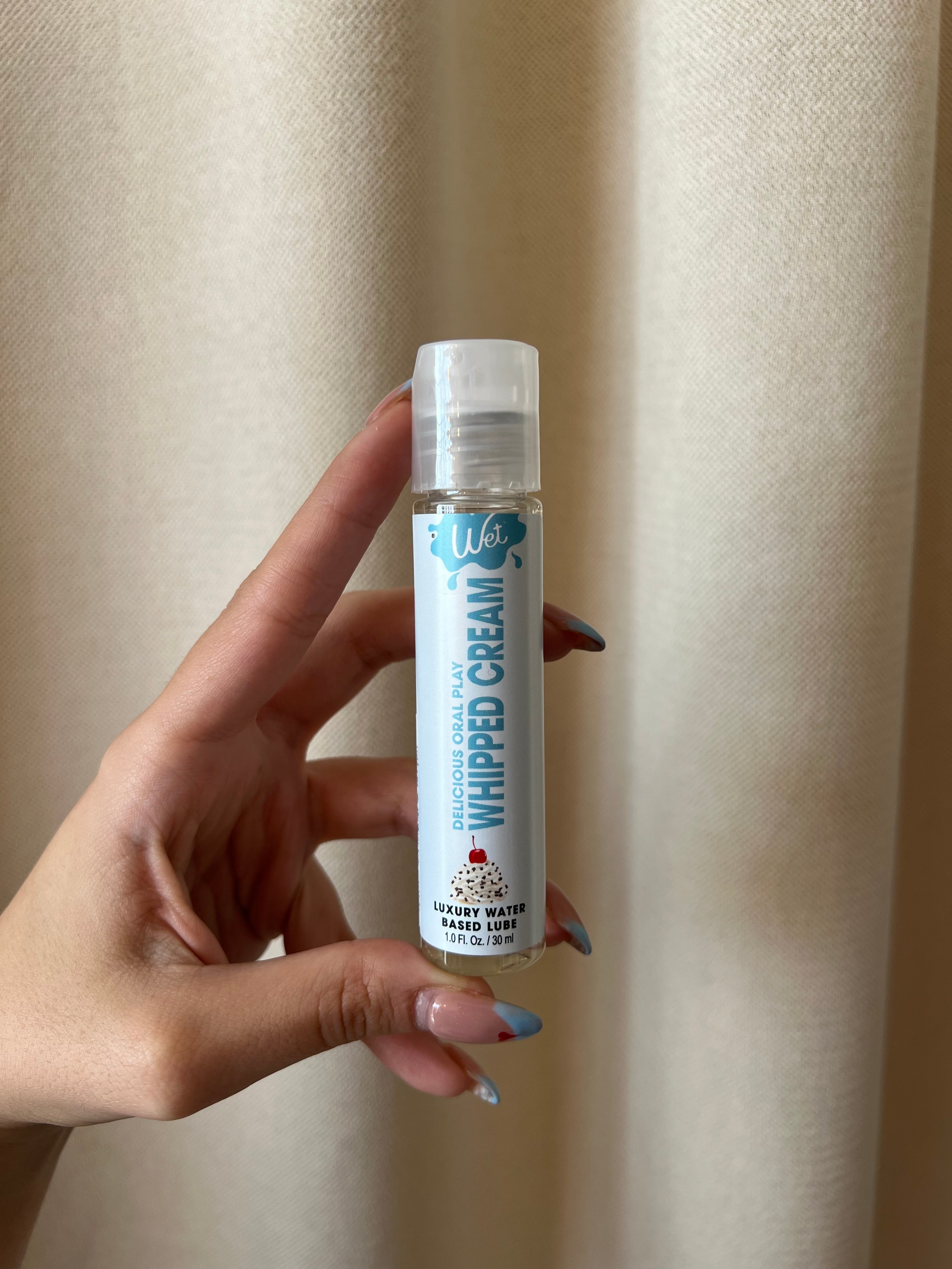 Lubricante Wet sabor crema batida