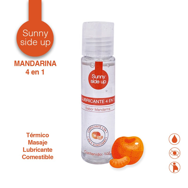 Lubricante Sunny side up 1 oz  sabor mandarina