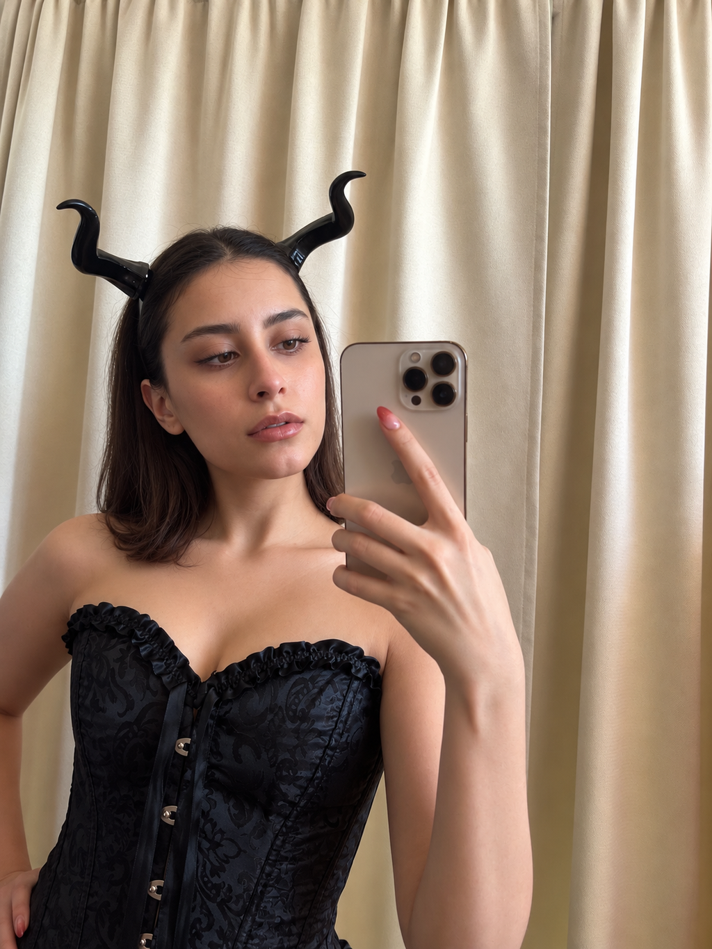 Diadema de cuernos