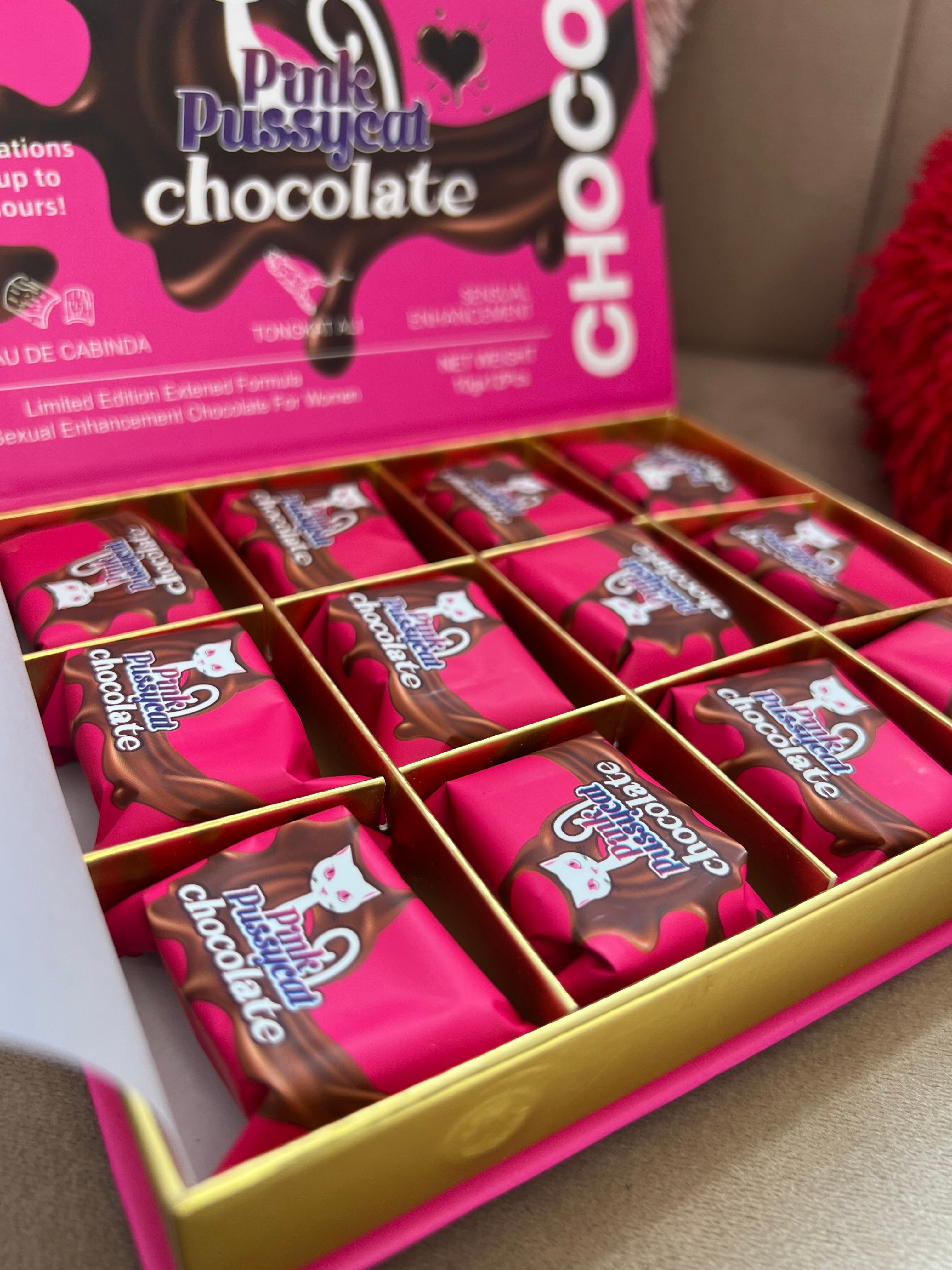 Pink Pussycat - Chocolate afrodisíaco