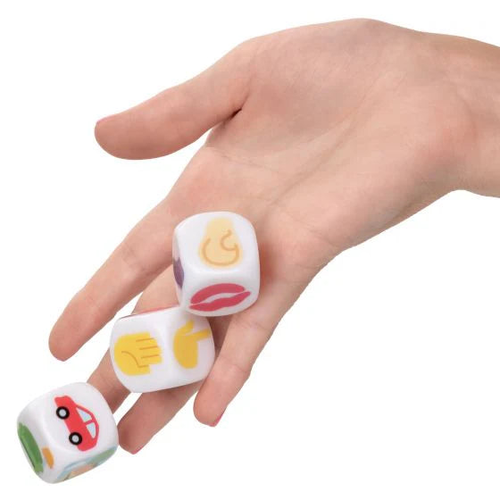 Dados eróticos emoji