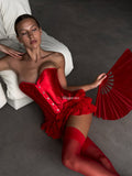 Rouge corset