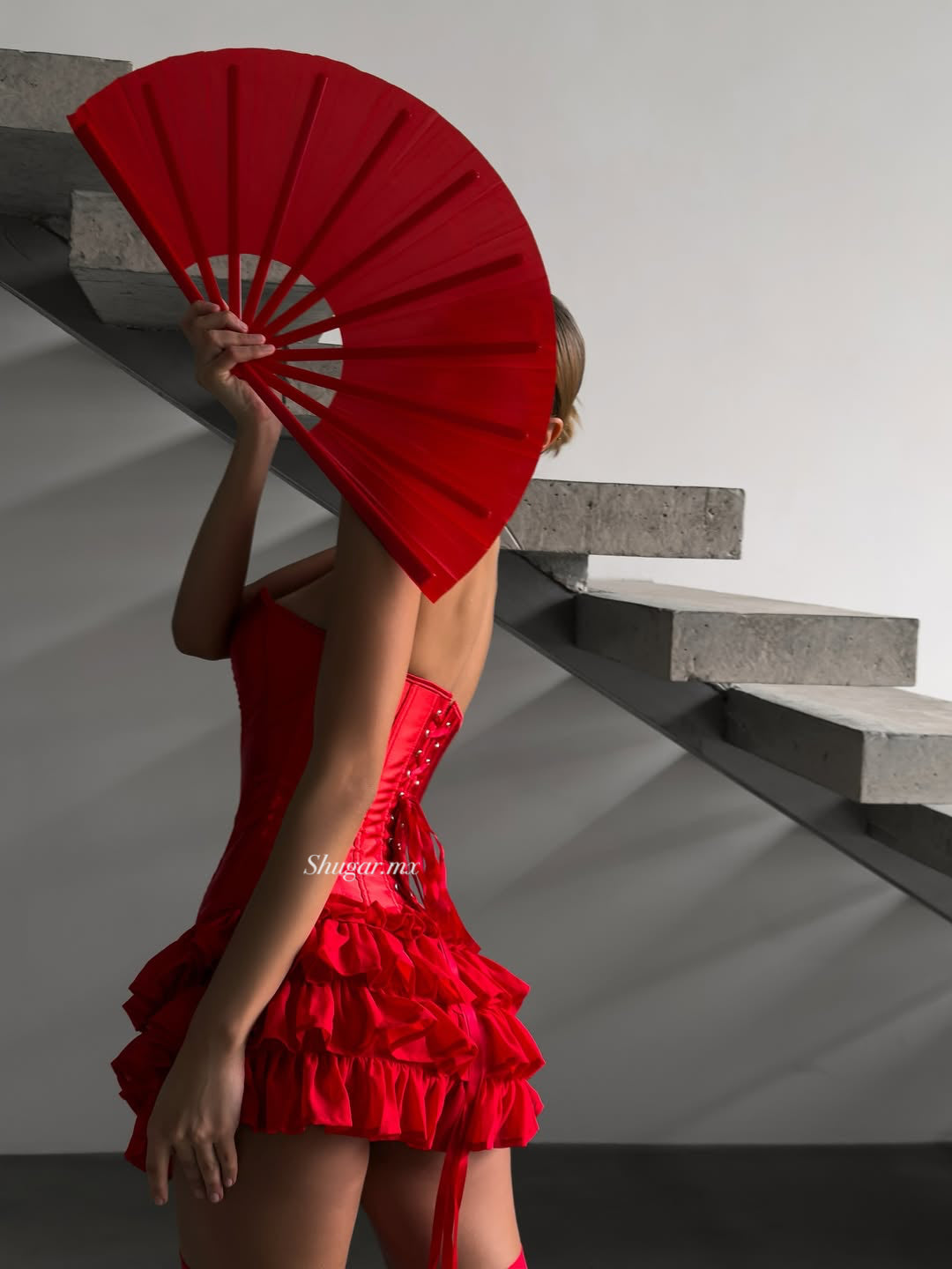 Rouge corset