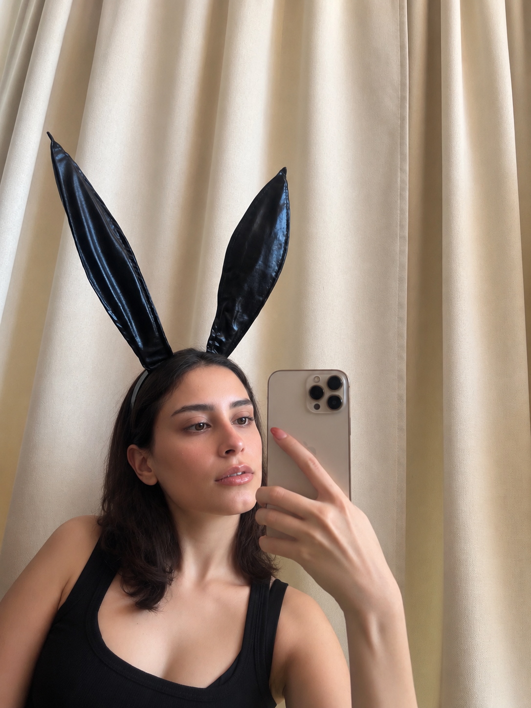Orejas de coneja vinil