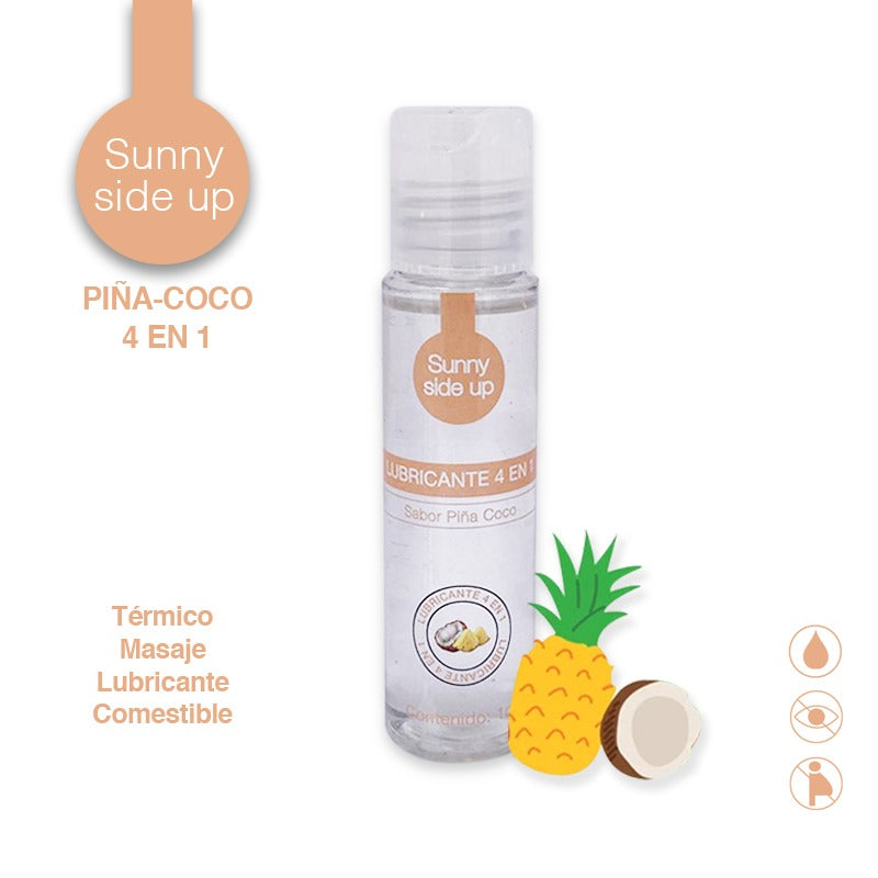 Lubricante Sunny side up 1 oz sabor piña coco