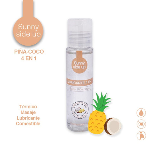 Lubricante Sunny side up 1 oz sabor piña coco