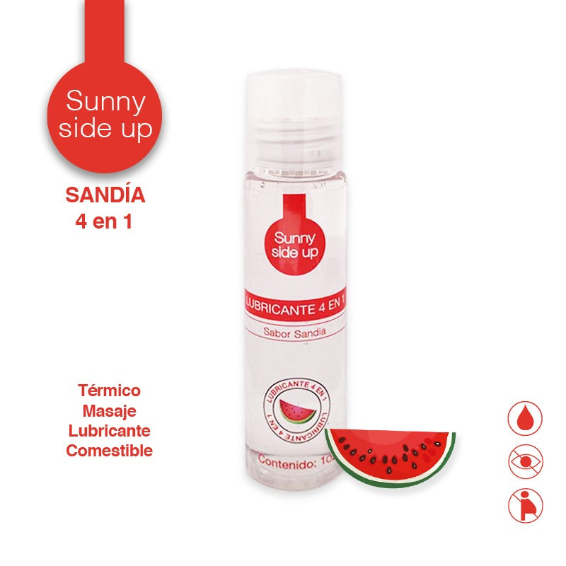 Lubricante Sunny side up 1 oz  sabor sandía