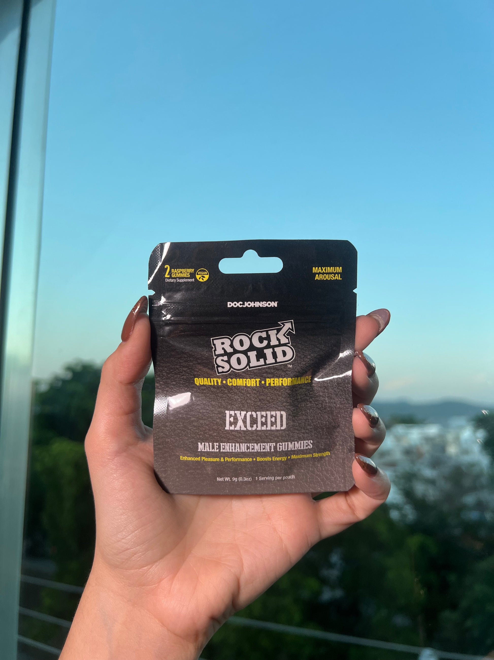 Gomitas para hombre Rock Solid