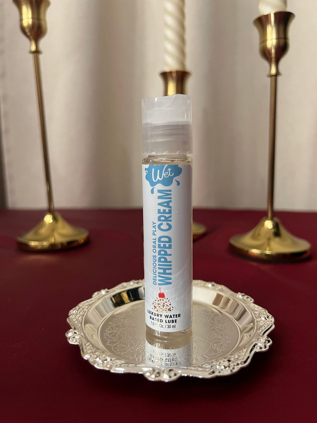 Lubricante Wet sabor crema batida