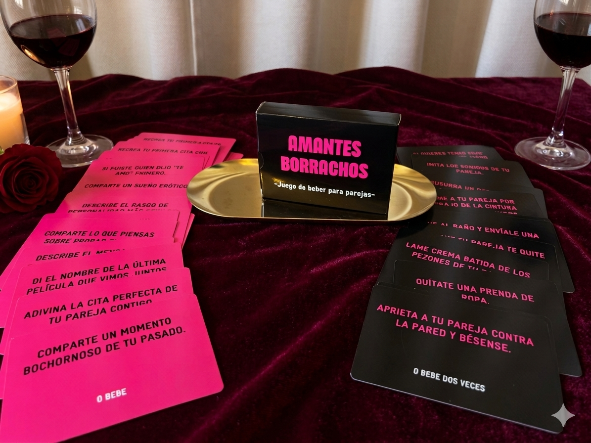 Amantes borrachos🥂 juego de cartas